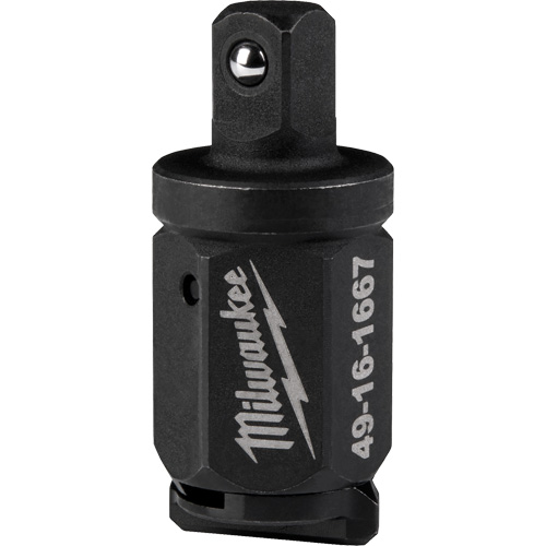 Adaptateur d'enclume pour cl&eacute; &agrave; rochet polygonale INSIDER, Prise 1/4", Douille 1/4", 0,55" lo, Sph&eacute;rique Moffatt Supply & Specialties