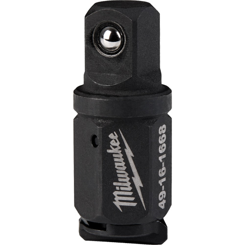 Adaptateur d'enclume pour cl&eacute; &agrave; rochet polygonale INSIDER, Prise 3/8", Douille 3/8", 0,63" lo, Sph&eacute;rique Moffatt Supply & Specialties