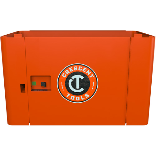 RAILWORKS Single Door Steel Security Panel Lockable Storage Moffatt Supply & Specialties