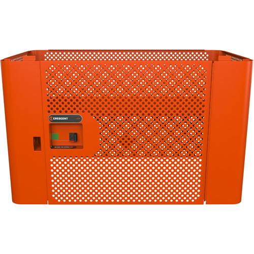 RAILWORKS Mesh Security Panel Single Door Lockable Storage Moffatt Supply & Specialties