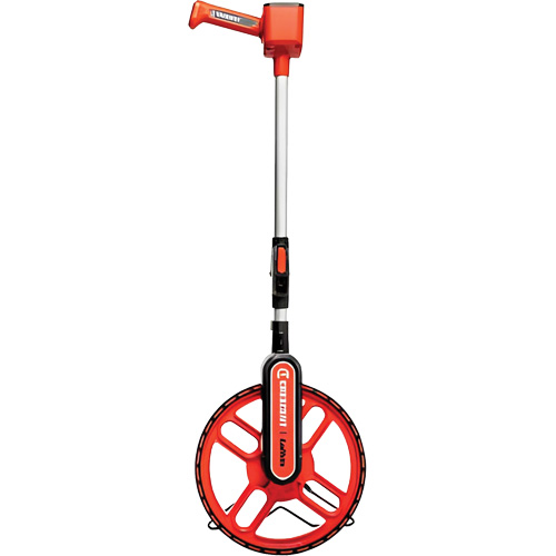 Roue d'arpentage, 12"/30 cm, Gamme de 9999', Pouces/pieds Moffatt Supply & Specialties