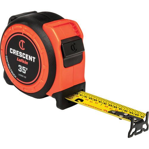 Ruban &agrave; mesurer CONTROLTOUCH, 1-3/16" x 35', Marques de goujon SAE Moffatt Supply & Specialties