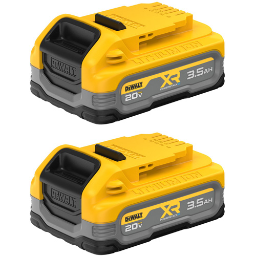 Ensemble de deux bloc-piles POWERSTACK XR , Lithium-ion, 20 V, 3.5 Ah Moffatt Supply & Specialties