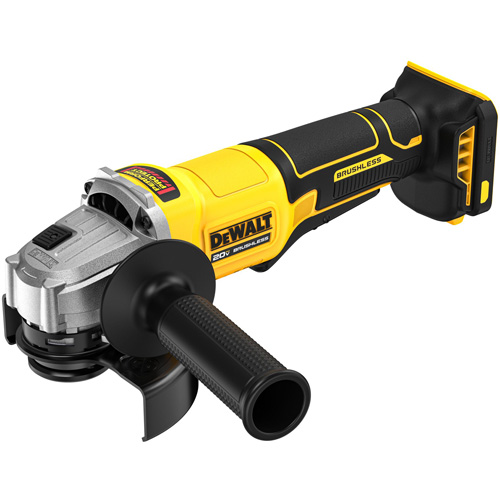 Brushless Cordless Paddle-Switch Grinder (Tool Only), 4-1/2" Wheel, 20 V Moffatt Supply & Specialties