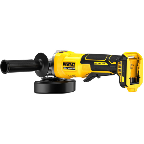 Brushless Cordless Paddle-Switch Grinder (Tool Only), 4-1/2" Wheel, 20 V Moffatt Supply & Specialties