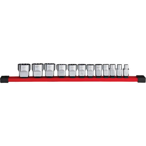 Jeu de douilles SAE &agrave; 12 pans, 12 Mcx, Prise de 3/8" Moffatt Supply & Specialties