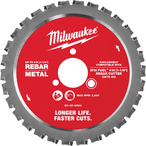 #10 (1-1/4”) Rebar Cutting Blade, 1-1/4" Moffatt Supply & Specialties