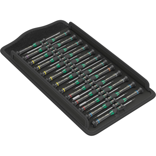 Kraftform Micro Big Pack 1 Screwdriver Set for Electronic Applications, 25 Pcs. Moffatt Supply & Specialties