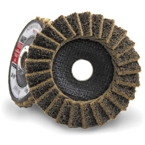 POWERBLEND SCD Surface Conditioning Flap Disc, 4-1/2" x 7/8", Type 29, Coarse Grit Moffatt Supply & Specialties