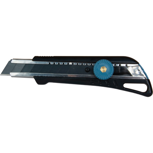 READYEDGE 18mm Professional Knife with Ratchet, Stainless Steel, Heavy-Duty, Plastic Handle Moffatt Supply & Specialties