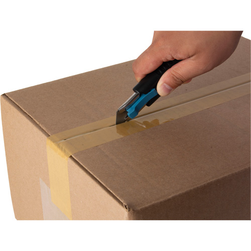 READYEDGE Standard-Duty Retractable Safety Knife, Stainless Steel, Rubber Handle Moffatt Supply & Specialties