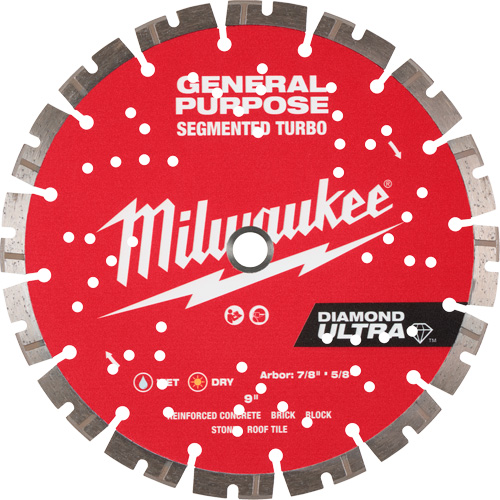 DIAMOND ULTRA Segmented Turbo General Purpose Diamond Blade Moffatt Supply & Specialties