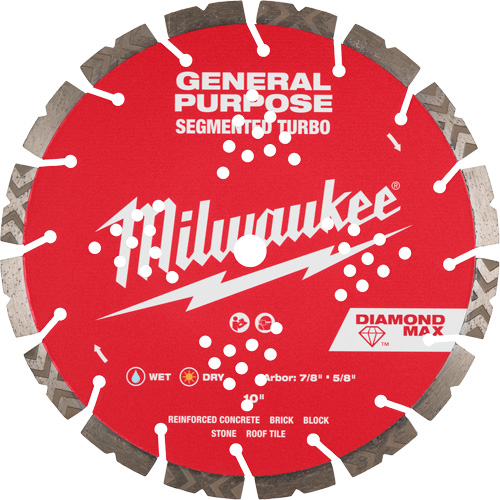 DIAMOND MAX Segmented Turbo General Purpose Diamond Blade Moffatt Supply & Specialties