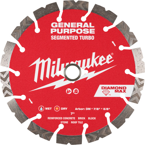 DIAMOND MAX Segmented Turbo General Purpose Diamond Blade Moffatt Supply & Specialties