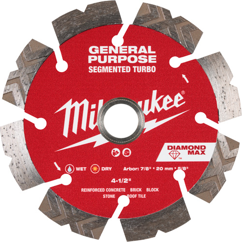 DIAMOND MAX Segmented Turbo General Purpose Diamond Blade Moffatt Supply & Specialties
