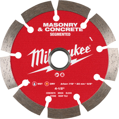 Segmented Masonry & Concrete Diamond Blade Moffatt Supply & Specialties