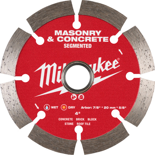 Segmented Masonry & Concrete Diamond Blade Moffatt Supply & Specialties