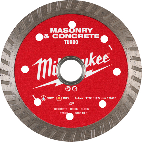 Turbo Masonry & Concrete Diamond Blade Moffatt Supply & Specialties
