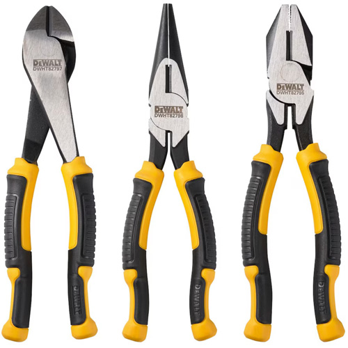 Laser Hardened Pliers Set, 3 Pieces Moffatt Supply & Specialties