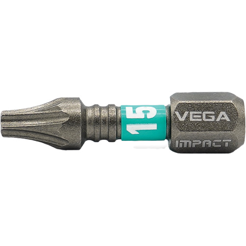 Impactech&reg; Insert Bit, Torx, T-15, 1/4" Drive Moffatt Supply & Specialties