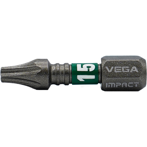 Impactech&reg; Insert Bit, Torx&reg; Tamper, T-15, 1/4" Drive Moffatt Supply & Specialties