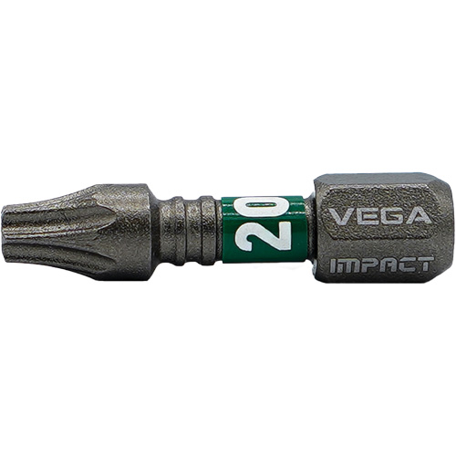 Impactech&reg; Insert Bit, Torx&reg; Tamper, T-20, 1/4" Drive Moffatt Supply & Specialties