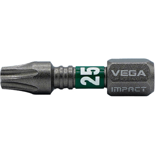 Impactech&reg; Insert Bit, Torx&reg; Tamper, T-25, 1/4" Drive Moffatt Supply & Specialties