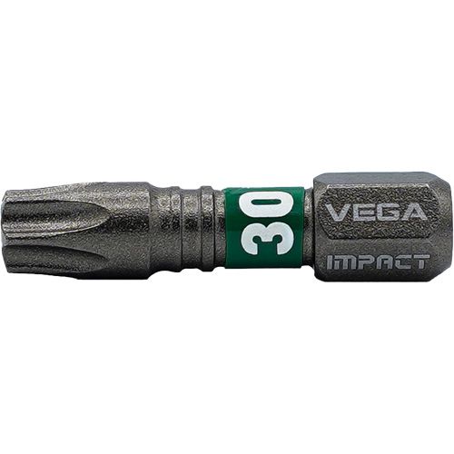 Impactech&reg; Insert Bit, Torx&reg; Tamper, T-30, 1/4" Drive Moffatt Supply & Specialties