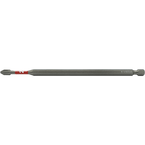 Impactech&reg; Power Bit, Phillips, #2 Tip, 1/4" Drive Size, 6" Length Moffatt Supply & Specialties