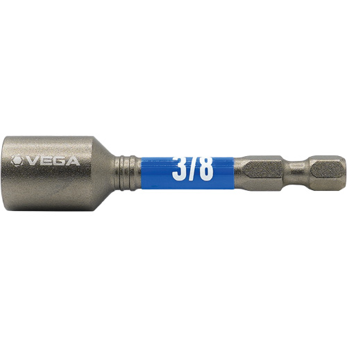 Impactech&reg; Nut Driver, 3/8" Tip, 1/4" Drive, 2-9/16" L, Magnetic Moffatt Supply & Specialties