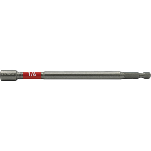 Impactech&reg; Nut Driver, 1/4" Tip, 1/4" Drive, 6" L, Magnetic Moffatt Supply & Specialties
