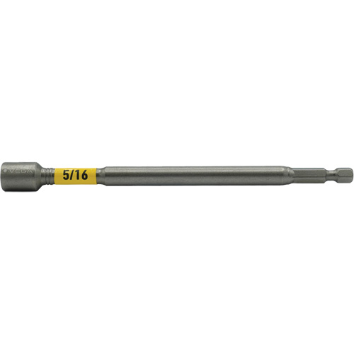 Impactech&reg; Nut Driver, 5/16" Tip, 1/4" Drive, 6" L, Magnetic Moffatt Supply & Specialties