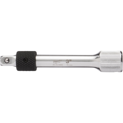 Locking Extension Socket, 1/4" Drive, 3" L Moffatt Supply & Specialties