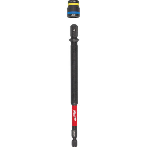 SHOCKWAVE Impact Duty 5/16” & 3/8" QUIK-CLEAR 2-in-1 Nut Driver, 1/4" Drive, 6" L, Magnetic Moffatt Supply & Specialties