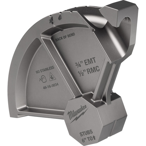 Patin de pliage de conduits 3/4” EMT/1/2” RMC Moffatt Supply & Specialties