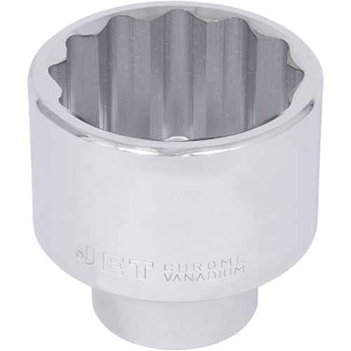 Chrome Socket, 50 mm, 1" Drive, 12 Points Moffatt Supply & Specialties