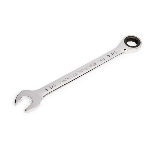 Cl&eacute; &agrave; cliquet combin&eacute;e &agrave; 90 dents, 12 pans, 1-1/4", Fini Chrome Moffatt Supply & Specialties