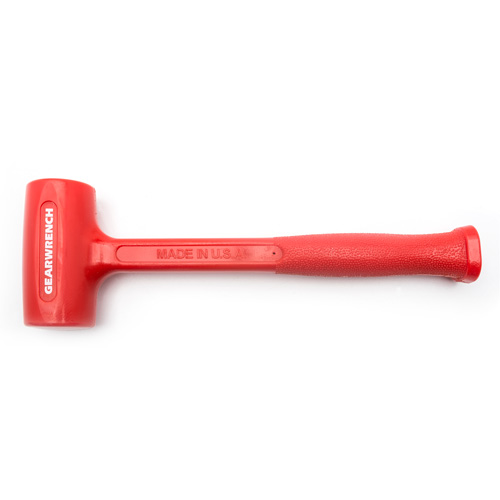 One-Piece Standard Head Dead Blow Hammer, 38 oz., Textured Grip, 15-1/4" L Moffatt Supply & Specialties