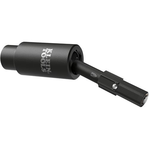 Adaptateur pivotant pour douille &agrave; chocs r&eacute;versible, 1/4" Prise, Dimension m&acirc;le 1/4", Sph&eacute;rique, 2-7/10" lo Moffatt Supply & Specialties