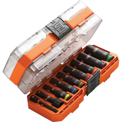 Jeu de douilles KNECT, 9 Mcx, Chocs, Prise de 3/8", Profond Moffatt Supply & Specialties