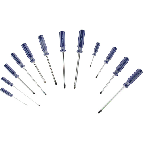 Slotted & Philips Screwdriver Kit, 12 Pcs. Moffatt Supply & Specialties
