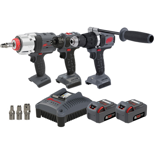 Screwdriver, Hammer Drill & Impact Driver Combo Tool Kit, Lithium-Ion, 20 V Moffatt Supply & Specialties