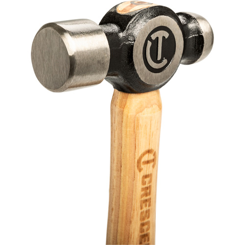 Ball Pein Hammer, 24 oz. Head Weight, Polished Face, Wood Handle Moffatt Supply & Specialties
