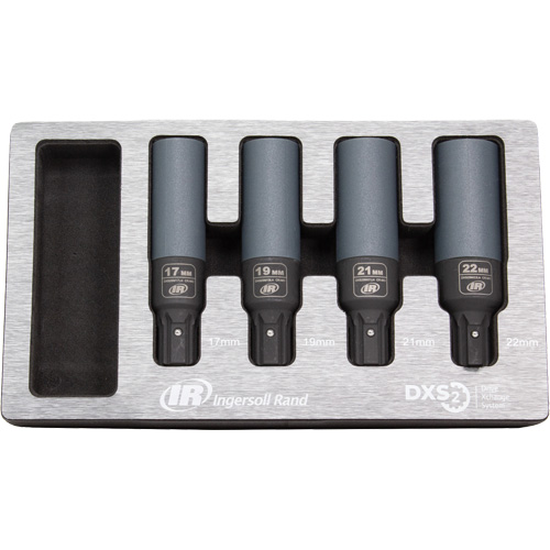 Metric Lug Nut Impact Socket Set, 4 Pcs, Impact Moffatt Supply & Specialties