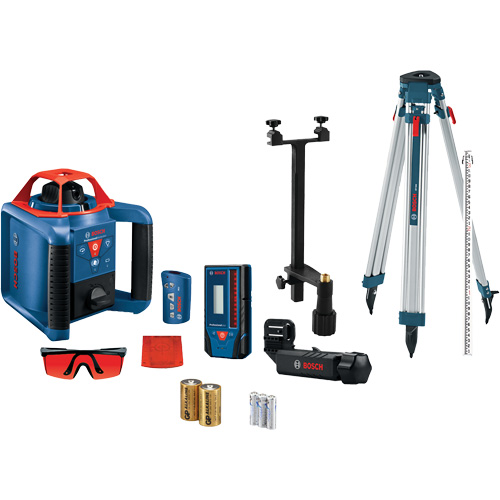 Self-Leveling Horizontal/Vertical Rotary Laser Kit, 670 Nm Moffatt Supply & Specialties