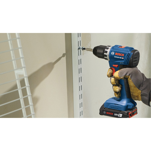 Trousse perceuse-visseuse compacte sans balais, Lithium-ion, 18 V, Mandrin 1/2", Couple 400 lb-po Moffatt Supply & Specialties
