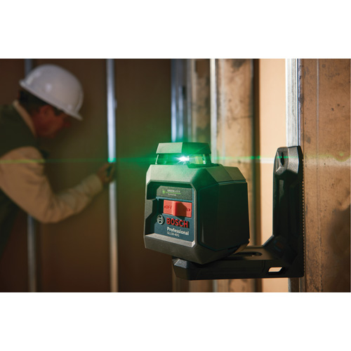 Green-Beam Self-Leveling 360° Cross-Line Laser Moffatt Supply & Specialties