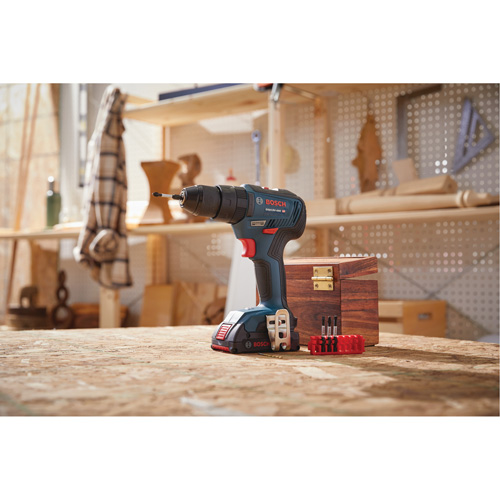 Trousse de perceuse-visseuse &agrave; percussion sans balais EC, 1/2", Mandrin 1/2", 18 V Moffatt Supply & Specialties