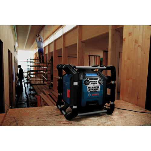 Jobsite Radio with Bluetooth&reg; 5.0 & Power Station, Lithium-Ion, 18 V Moffatt Supply & Specialties