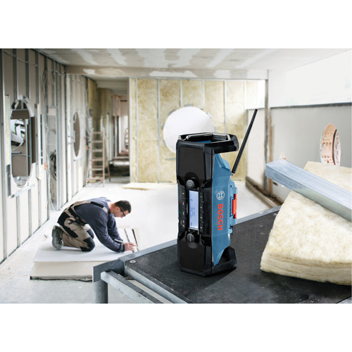 Compact Jobsite Radio with Bluetooth&reg; 5.0, Lithium-Ion, 18 V Moffatt Supply & Specialties